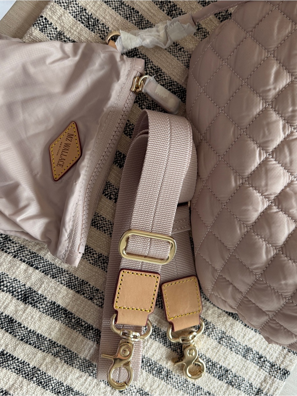 MZ Wallace City Pink Mini City Tote - Picture 5 of 11